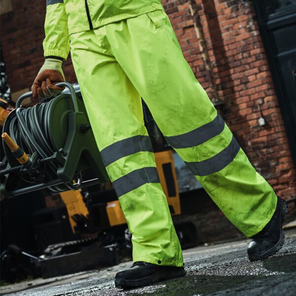 Regatta Hi-Vis Pro Packaway Overtrousers Thumbnail