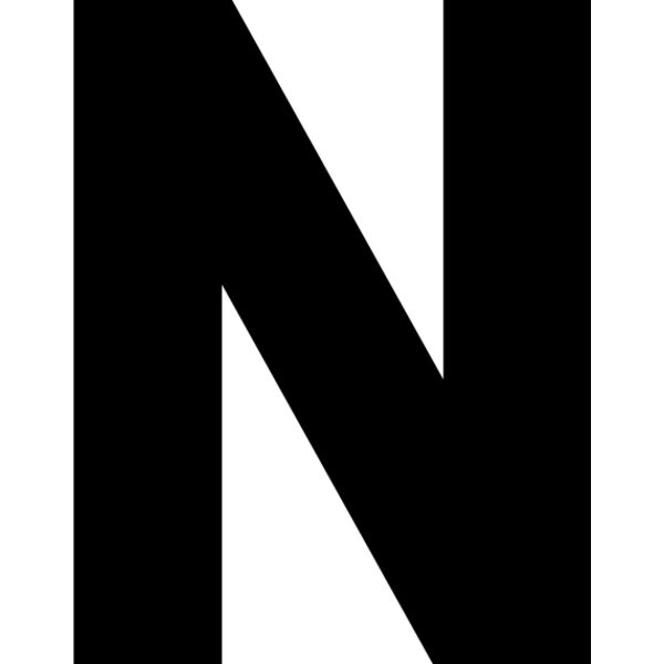 Baseball Alphabet N center Thumbnail