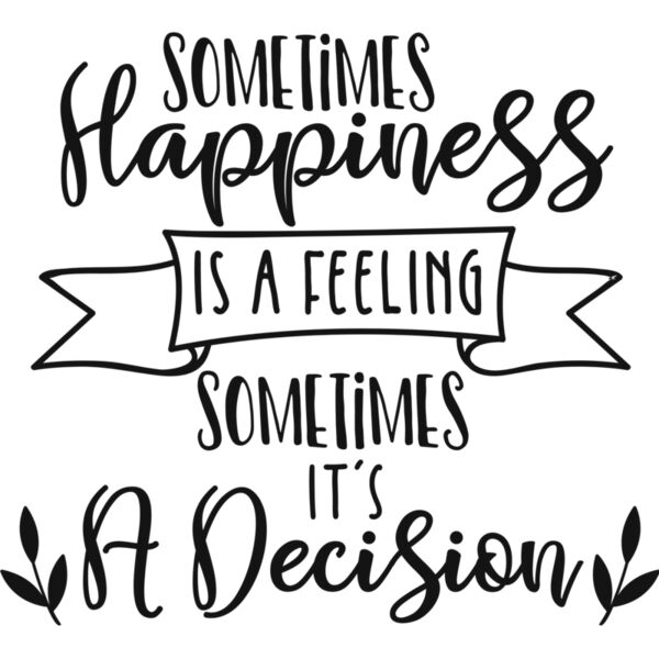 Sometimes happiness is a feeling Thumbnail