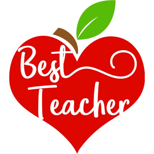 Apple Heart Best Teacher Thumbnail
