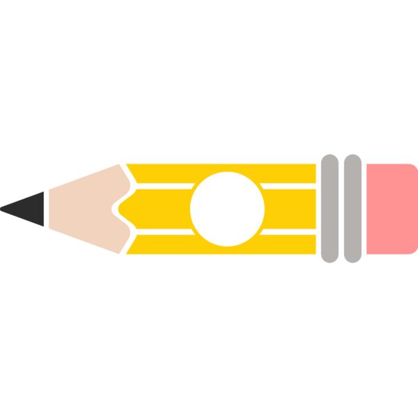 Pencil Monogram circle Thumbnail