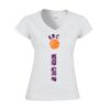 Softstyle™ women's v-neck t-shirt Thumbnail
